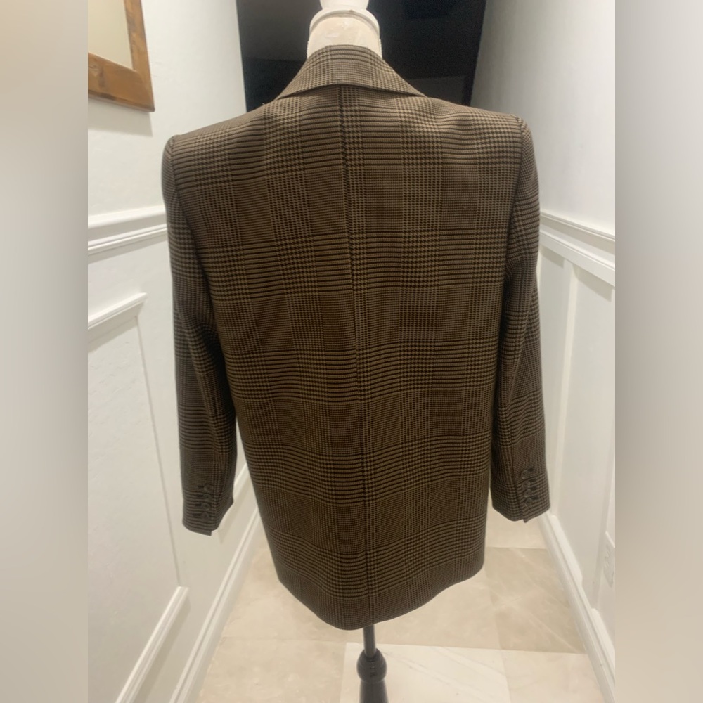 Alice and Olivia Colley Strong Shoulder Blazer Size 4 - Picture 6 of 12